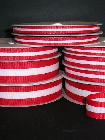 tri colour striped ribbon